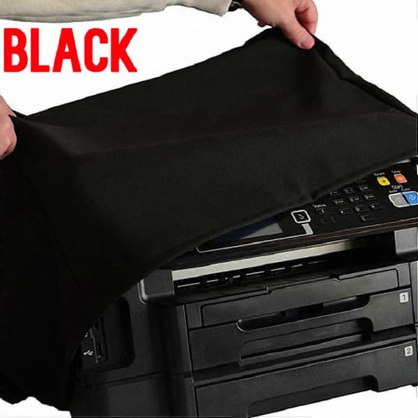 Printerstøvbetræk, vandtæt stofprinterbeskytter til 3D-printer/til HP OfficeJet Pro 8600-printer, 50X40X30cm Black