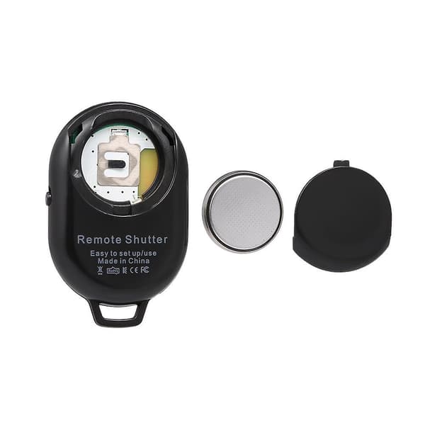 Bluetooth fjernudløser Bluetooth 3.0 selvudløser til Android 4.2.2 og iOS 6.0 og nyere controller black