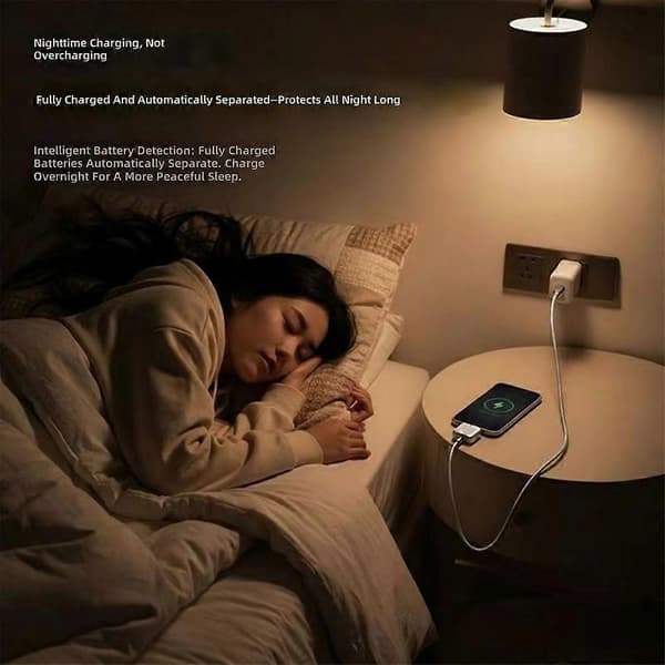140W USB-C hurtiglading fulladet separator universell hurtiglading sikkerhetsadapter smart auto S