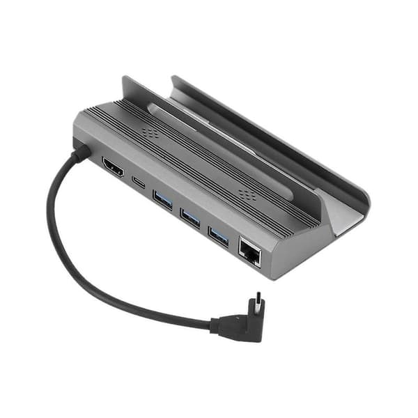 4k 60hz Dockingstasjon for Deck Gigabit Ethernet Dockingstasjon 100w Hurtiglader For Deck Utvidelsesenhet