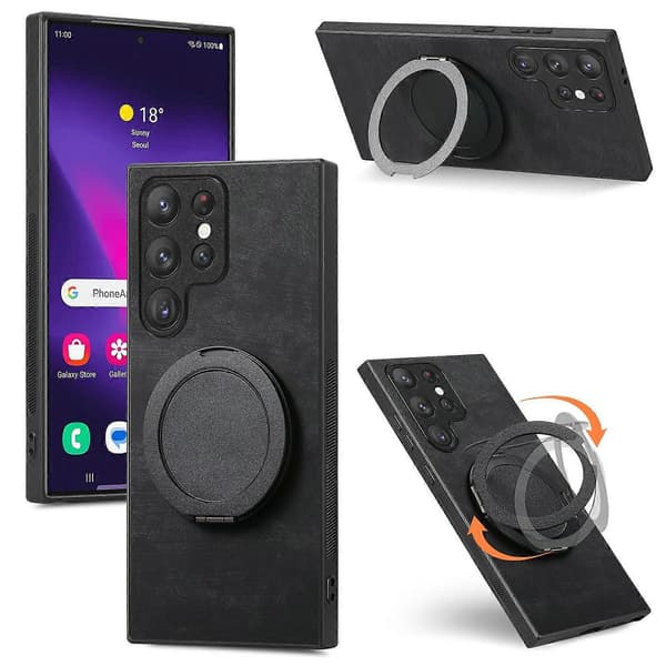 For Galaxy S23 Ultra Telefondeksel Multicolor Black