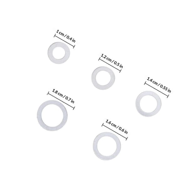 1 låda oljeavtappningspluggpackningssats diverse brickor avtappningspluggpackningsersättningstillbehör
