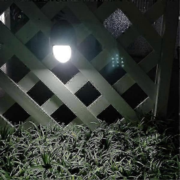 10-LED aurinkoseinävalaisimet - IP65 hämäräanturi ulkokäyttöön
