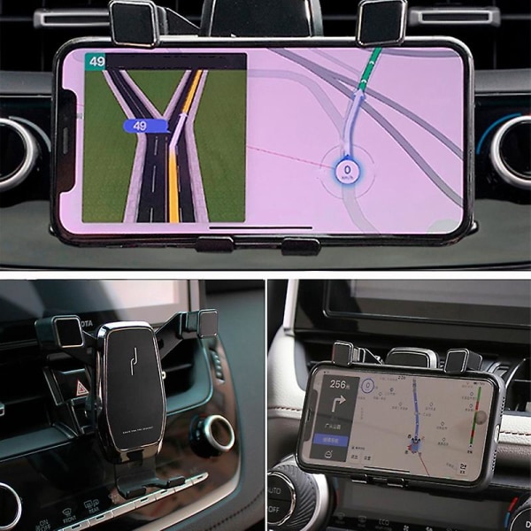 Bilmontert telefonholder Luftventilklip Mobiltelefonholder for Corolla Altis-tilbehør 2019 2020 Ca