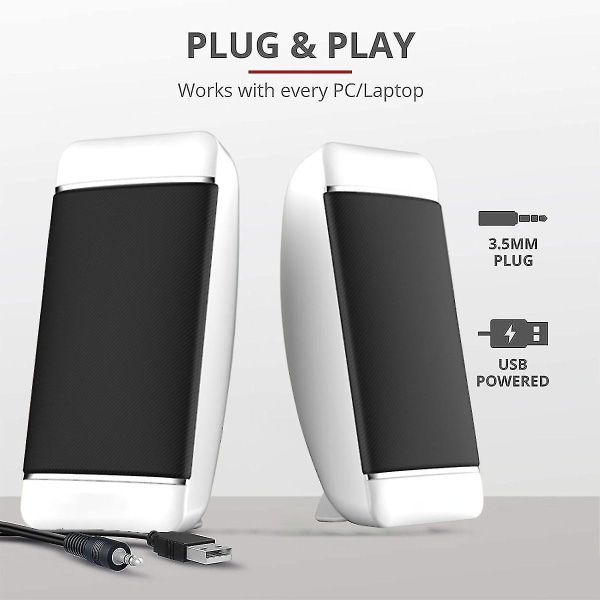 Små bärbara högtalare, trådbunden USB power , 2.0 Mini Portable Speak