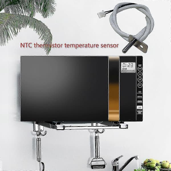 Vanntett Probe 100k Resistans Temperatursensor, For Mikrobølgeovn, Frityrkoker