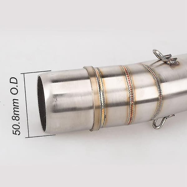 51mm eksosdemper rør for 600 2001 / Cb1300 2003-2013 Midt Midt Tilkobling Link Rør Rør