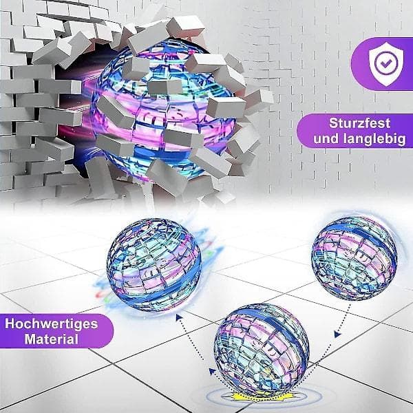 Hover Flyvende Bold, Magisk Spinner Bold RGB Lys Flyvende Bold