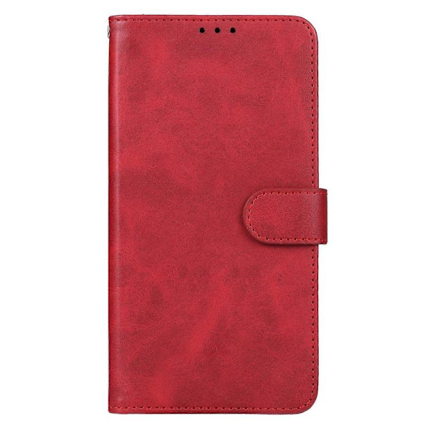 Läderfodral för Blackview Oscal C70 Red