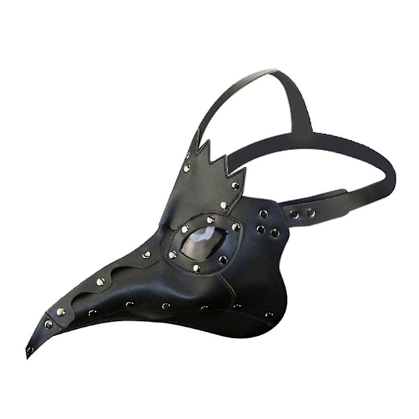 Ruttolääkärin naamio, nokka, steampunk-tyyli, naamiaisasu, Halloween-asu, kepposteluvälineet
