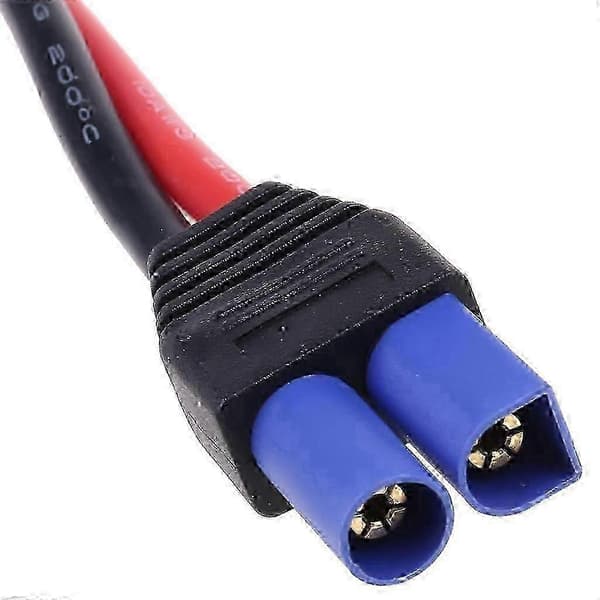 10AWG Stik Kabel EC5 Han til SAE Stik Terminal Kabel SAE Strøm Biladapter Kabel Polaritet Omvendt Stik Sort
