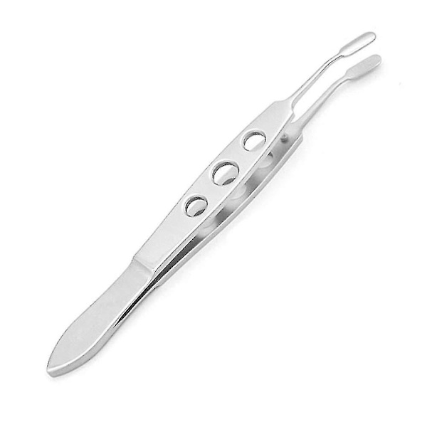 Premium rostfritt stål Meibomian Gland Expressor Professionell pincett Ögonlocksmassagepincett för D