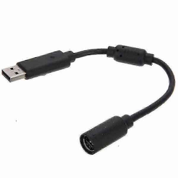 Naievear USB Breakaway Forlængerkabel Adapter til Xbox 360 Trådløs Gamepad Controller