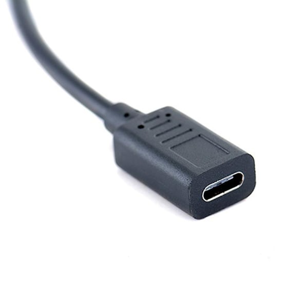 Mini USB hane till typ-c hona Laddningsdataadapter Kabelsladd Shytmv One Size