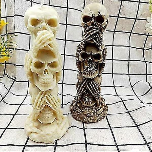 Dödskalle Ljusformar, Halloween
