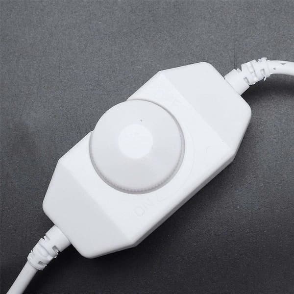 12V / 24V 6A LED lysdæmper controller juster lysstyrke, hvid