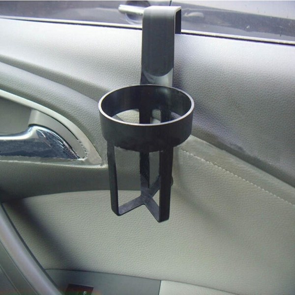 Kätevä ja kestävä musta auton mukiteline juomapulloteline pidike koukku auto kuorma-auton sisätilat mukitelineet auto - juomien pidikkeet
