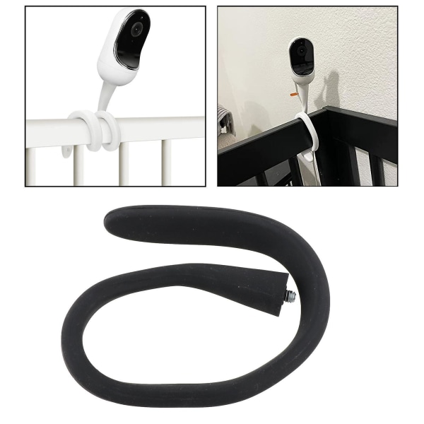 Flexibelt  för Twist Mount-hållare för Owlet Baby Black