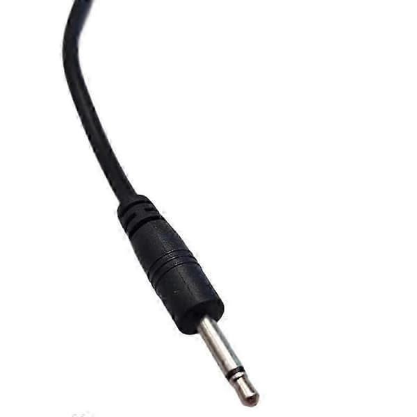 USB til lyd DC 2,5 mm opladerkabel vibrator opladerledning til genopladelig stav