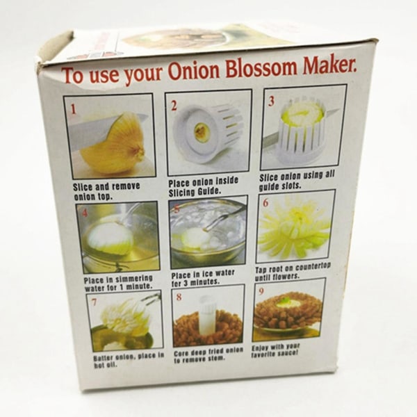 Sipulinleikkaustyökalu Blossom Maker Sipulinleikkaustyökalu Paistosipulin kukkatyökalu