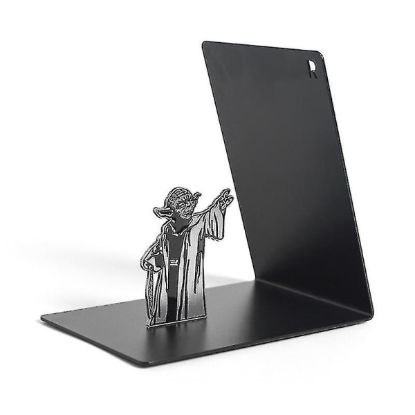 1pc Star Wars Master Yoda Metal Bookrack Bookshelf Bookends Book Holders