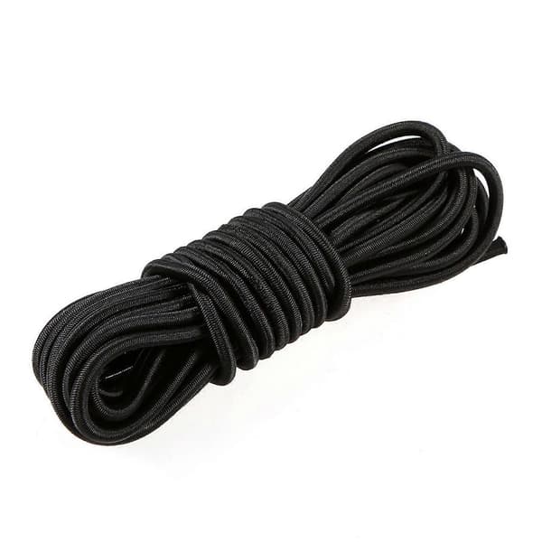 5m Kajak Elastiksnor 4mm/5mm Elastisk Reb Rød/Blå/Lilla/Sort