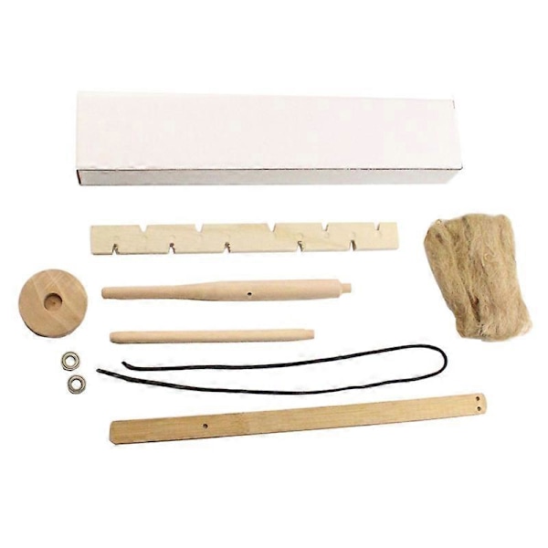 Borra Eldstartkit Naturlig Trä Friktion Gör Eldset Utomhus Eldverktyg Camping Eldutrustning (Träfärg) As Shown