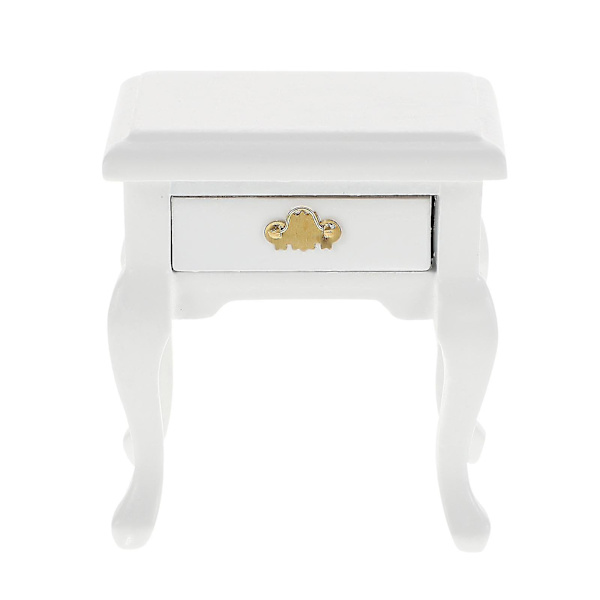 Miniatyr tresengbord Mini nattbord pynt Mini husinnredning