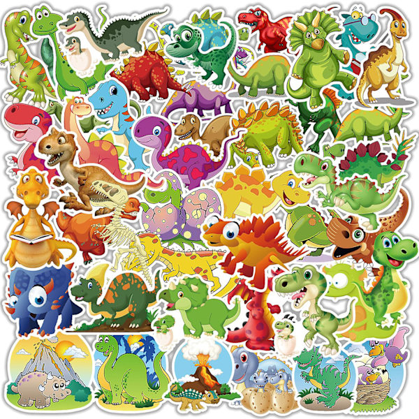 50 Cross-border Animal Graffiti Stickers Car Mobile Phone Water Cup Computer Handbook Waterproof Sticker