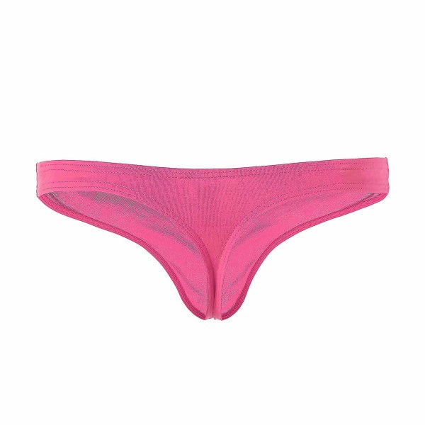 Underkläder Bomull Underkläder Sovkläder Babydoll G-string Snygga nattkläder Hot Pink M