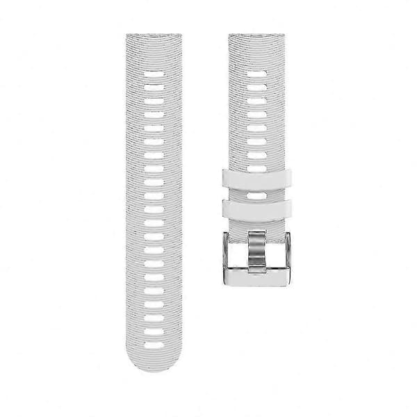Erstatnings silikonarmbånd kompatibelt med Forerunner 245 White