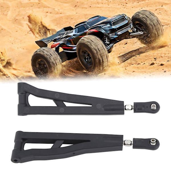 2 stk Rc Front Øvre Fjæringsarm Plast Stål Front Øvre Svingarm Tilbehør For Zd Racing 9021 08423 1/8 Rc Bil Svart