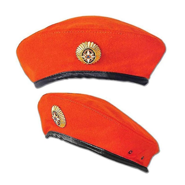 Unisex Military Army Hat Miesten Ranskalainen Univormu Casual Street Beret Cap Red