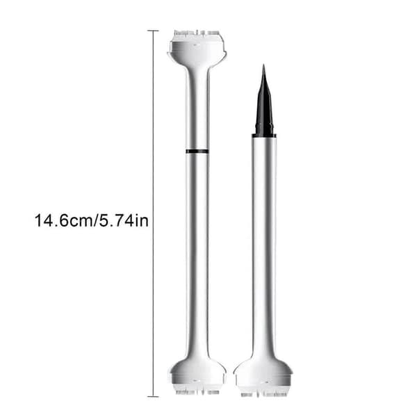 Lower Lash Stamp - Silicone Eyelash Stamp, Quick Eye Makeup Lower Eyelash Stamps Brown