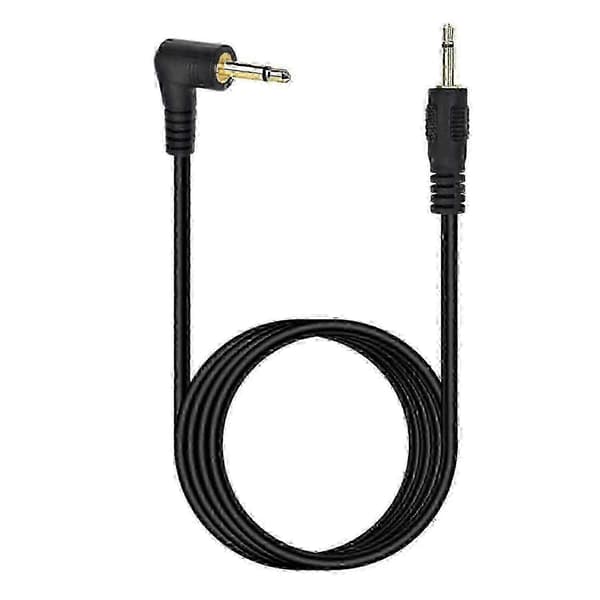 2,5 mm Mono Hann/Hann Lydkabel 1,8 m Aux Adapterkabel (2-pakning)