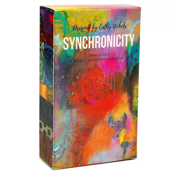 78 st kort Synchronicity Oracle Deck Tarot Lär Tarot Kort För Nybörjare Spådomsspel Familjespel