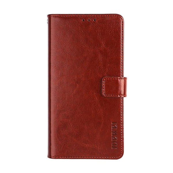 For Blackview A80 Plus Crazy Horse Texture Case Brown