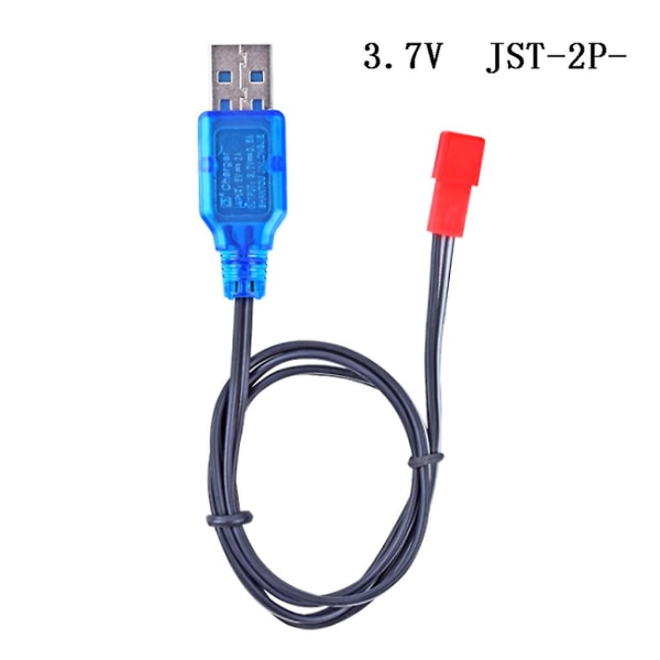 USB 3.7v 400ma akkuyksikkö USB laturipakkaukset Jst-2p Reverse Female Plug