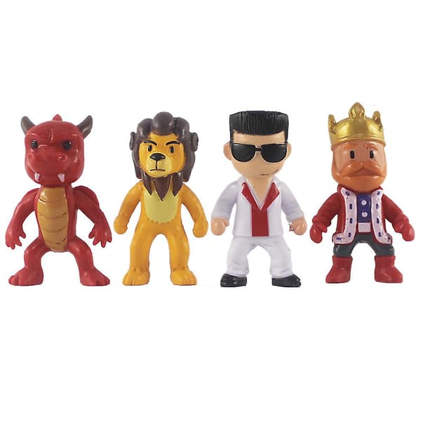 16 stk/sett Stumble Guys-serie Mini Action Figures for gutter, jenter, barn, spill, samleobjekt, modelldekorasjon, bursdagsgaver