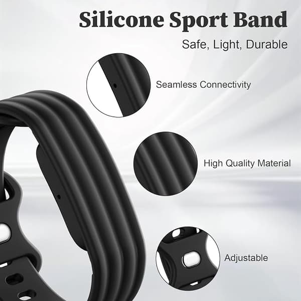 Klokkerem til Google Fitbit Air, myk erstatningsrem i silikon Red
