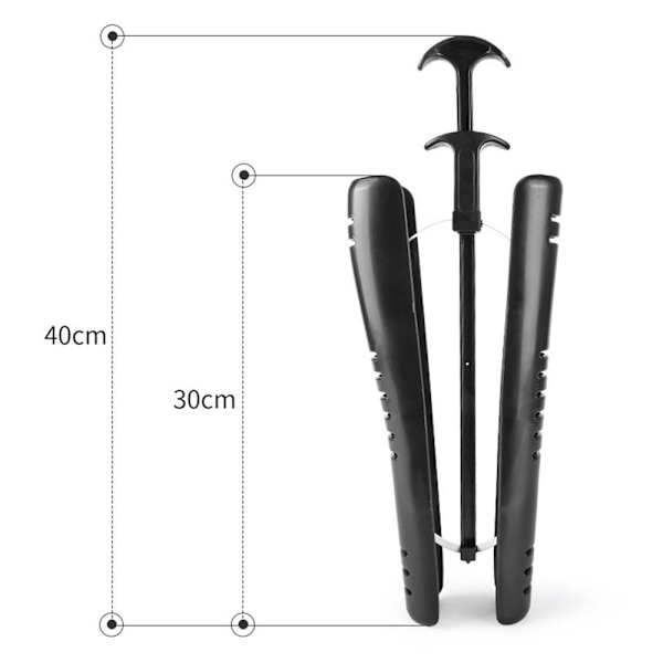 2x Lång Stövlar Stöd Sko Hållare 2PCS