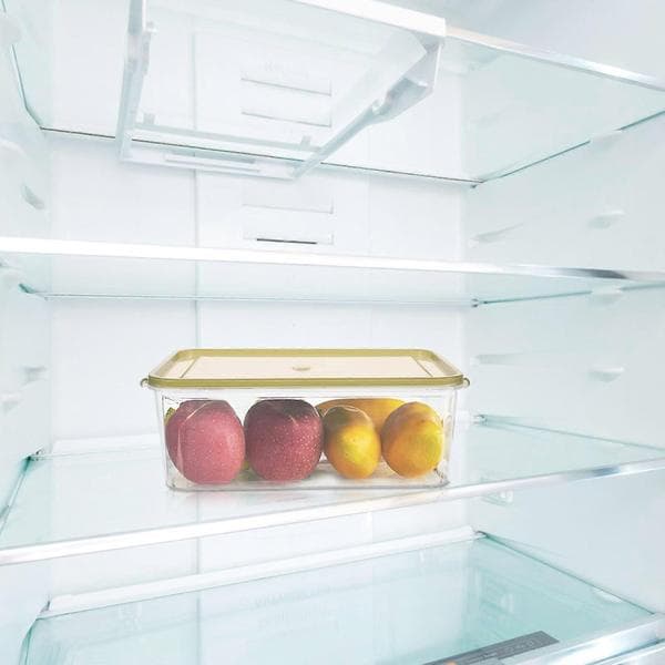 Plastbehållare med lock Lufttät behållare för kylskåp