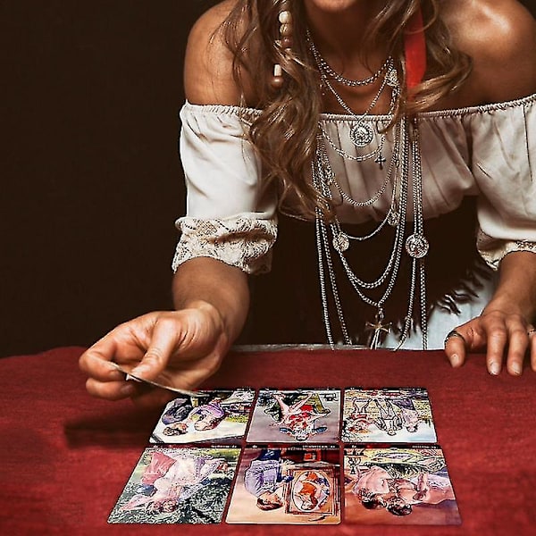 Caraele Tarot Of Sexual Magic Tarot Kort Engelsk Version Deck Tarot Bordspil Spillekort Spådom Skæbne Brætspil Oracle Kort