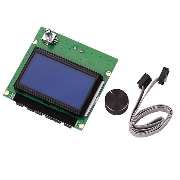 3D-printerdele LCD-skærmplade med kabeludskiftning til Creality Ender 3/Ender 3 Pro 3D-printer