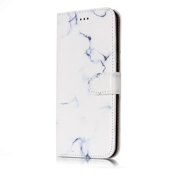 Mönstrat Läderplånboksfodral med Ställ för Samsung Galaxy S8 G950 Multicolor Grey