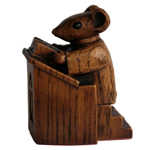 Soveromssamleobjekter Figurer Prekestol For Hjem Trekirke Musestatue Kristus