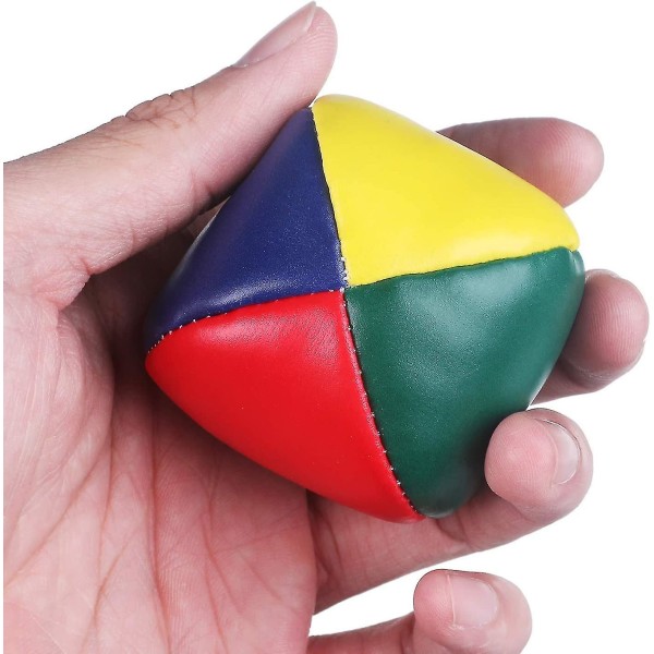 Tasker med begynder-jongleringsbolde, højkvalitets mini-jongleringsbolde, holdbare jongleringsboldsæt, enkle og bløde jongleringsbolde til drenge