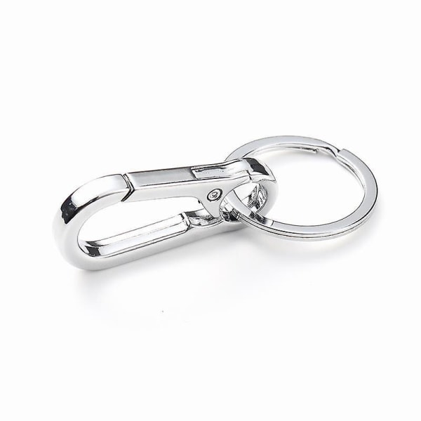 Wabjtam Metallnyckelring Nyckelring Nyckelring Hållare Organizer För Bilnycklar*2