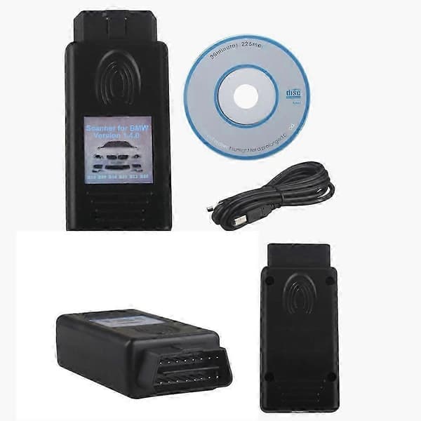 Diagnostisk aldrig låsende 1.4.0 version Auto Scanner Værktøj til BMW E38 E39 E46