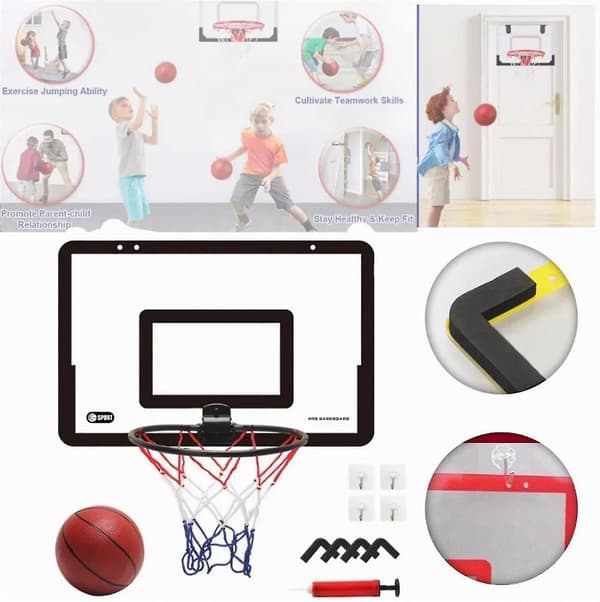 Mobil Mini Basketkorg för Dörr - Stansfri Hängande Typ
